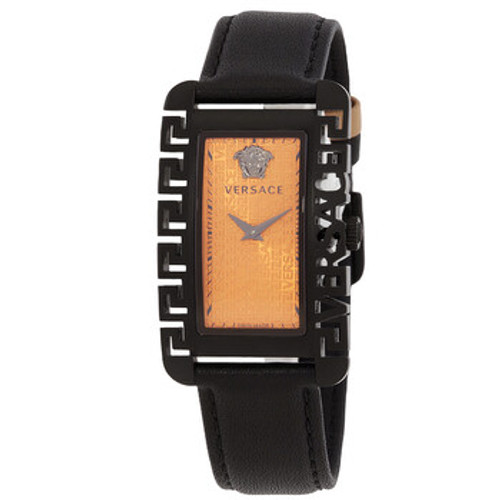 VERSACE  Flair Gent Quartz Orange Dial Unisex Watch