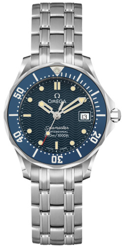 OMEGA Seamaster 300M Blue Dial Women'S Watch 2583.80.00 Image 1