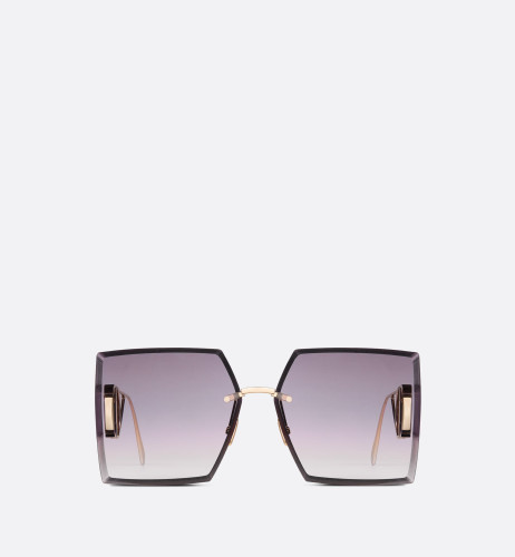 DIOR 30montaigne S7u Purple To Pink Gradient Square Sunglasses