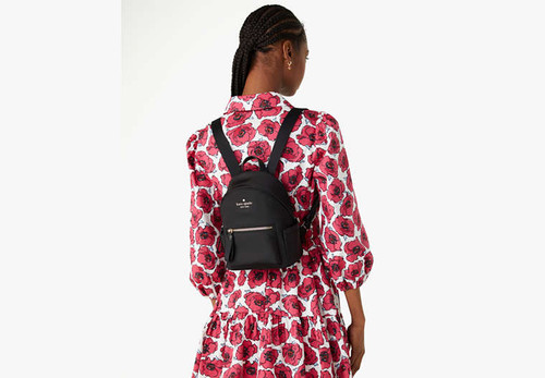 KATE SPADE Chelsea Mini Backpack BLACK Image 2