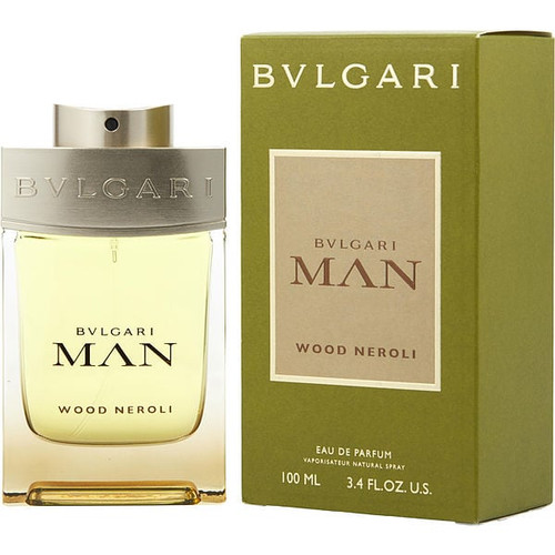 BVLGARI Man Wood Neroli Eau De Parfum Spray 3.4 Oz Image 1