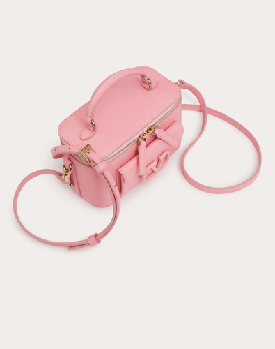 VALENTINO Mini Locò Calfskin Handbag