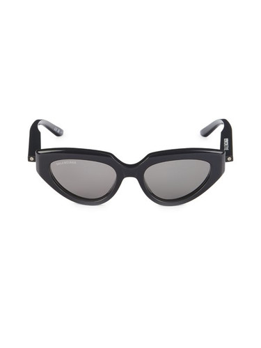 BALENCIAGA 52Mm Cat Eye Sunglasses GREY Image 1