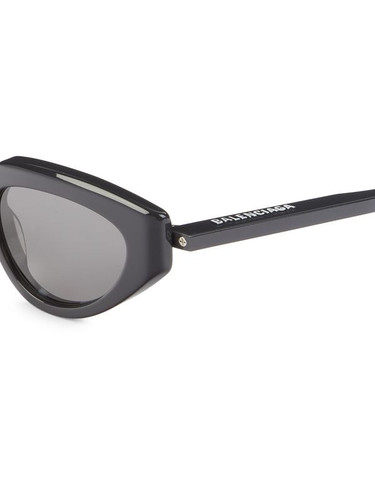 BALENCIAGA 52Mm Cat Eye Sunglasses GREY Image 6