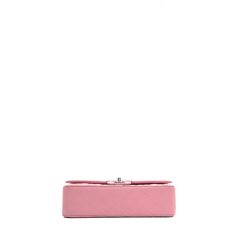 CHANEL Timeless Shoulder Bag Pink Leather Image 4