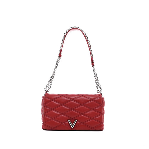 LOUIS VUITTON Twist Long Chain Shoulder Bag Red Leather Image 1