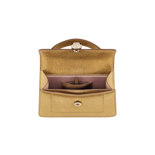BVLGARI Serpenti Forever Mini Handbag - Gold