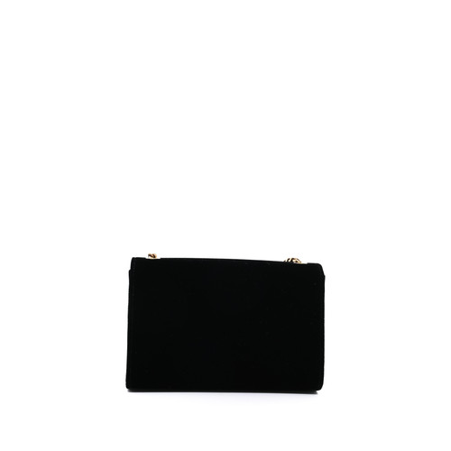 SAINT LAURENT Kate Saint Laurent Black Velvet Shoulder Bag (Brand New)
