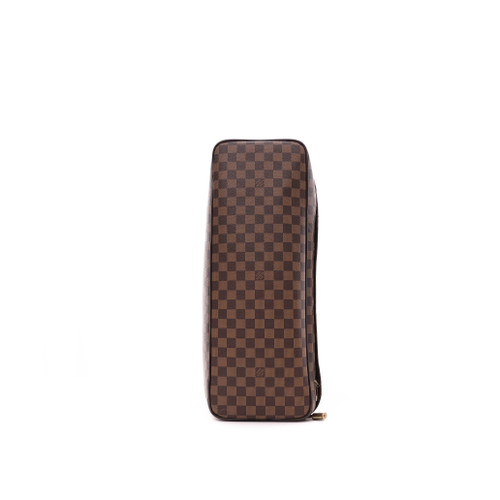 LOUIS VUITTON Maxi Brown Coated Canvas Travel Bag ( PRE-OWNED)