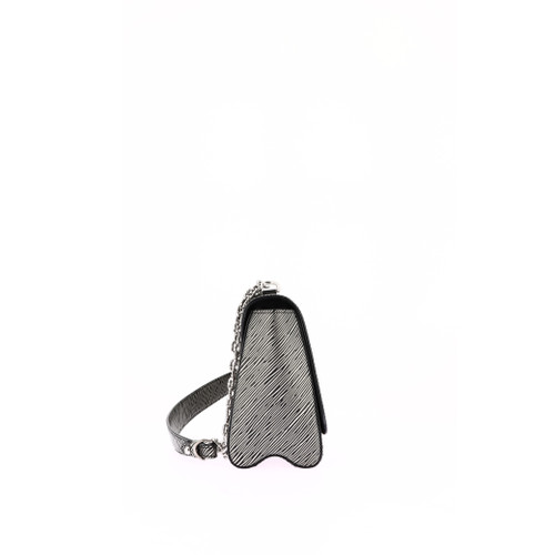 LOUIS VUITTON Twist shoulder bag Epi leather Gray ( PRE-OWNED)