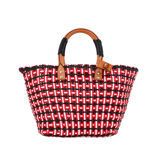 BALENCIAGA Medium Basket handbag Red (Brand New)