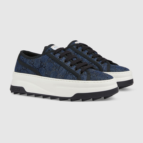 GUCCI Gg Sneakers For Women - Blue