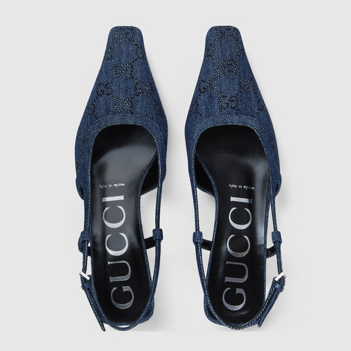 GUCCI Women's Gg Pumps With Strap