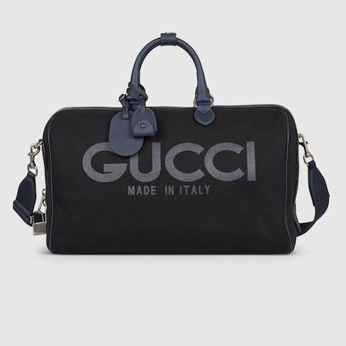 GUCCI Large Gucci Print Travel Bag