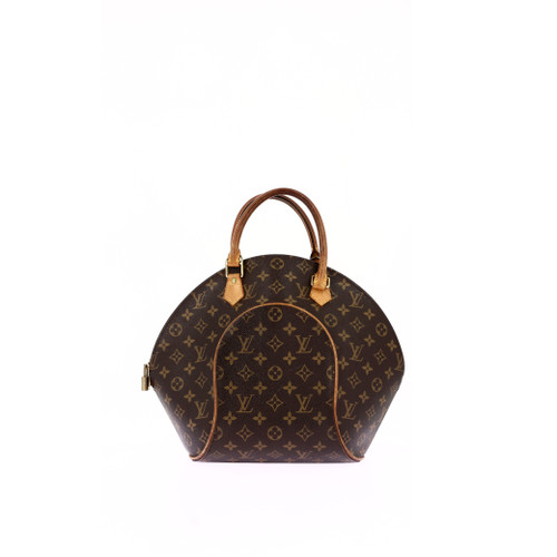 LOUIS VUITTON Ellipse Handbag Monogram Coated Canvas Brown ( PRE-OWNED)