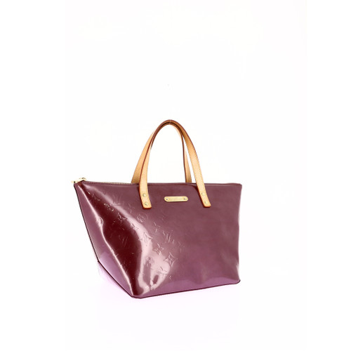 LOUIS VUITTON Bellevue Handbag  Patent Leather Plum ( PRE-OWNED)