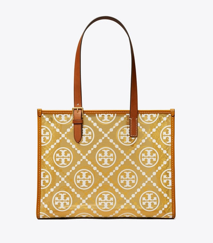 TORY BURCH Small T Monogram Clear Tote