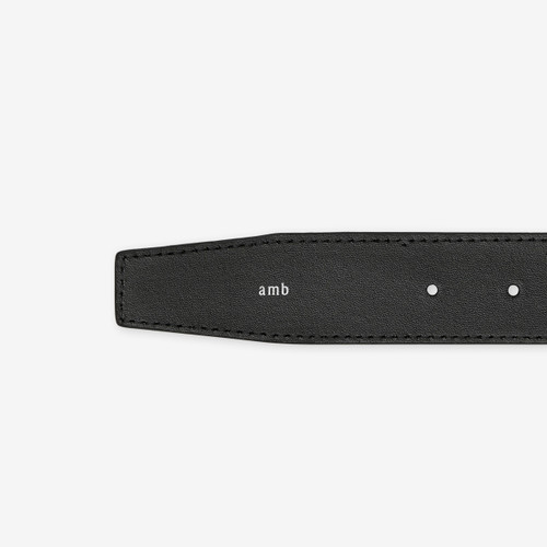 BURBERRY  Reversible TB belt in leather and Check