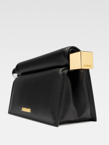 JACQUEMUS  The round square clutch