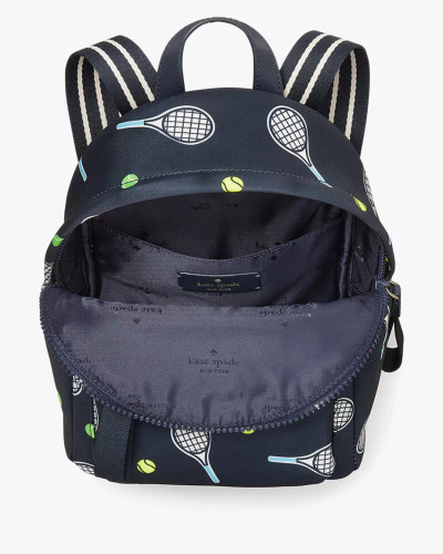 KATE SPADE  Chelsea Racquet And Ball Printed Mini Backpack