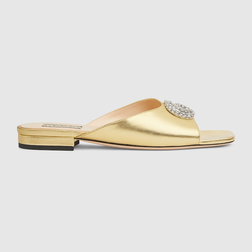 GUCCI Women's Double G Slide Sandal