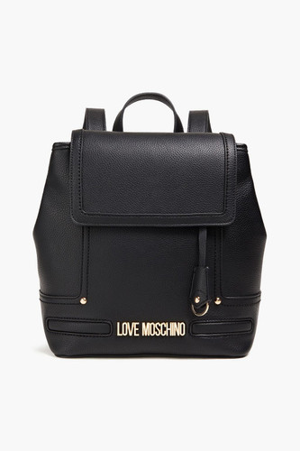 LOVE MOSCHINO Faux Pebbled-leather Backpack