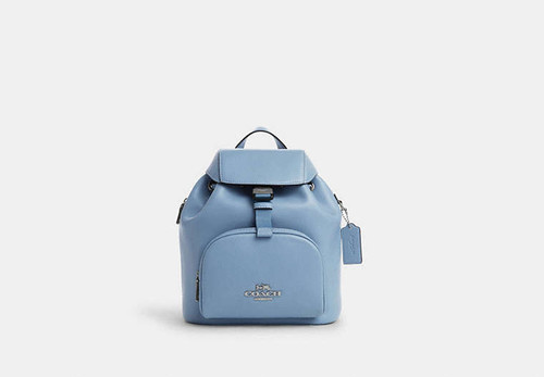 COACH Pace Backpack SILVER/CORNFLOWR/FIELD FLORA Image 1