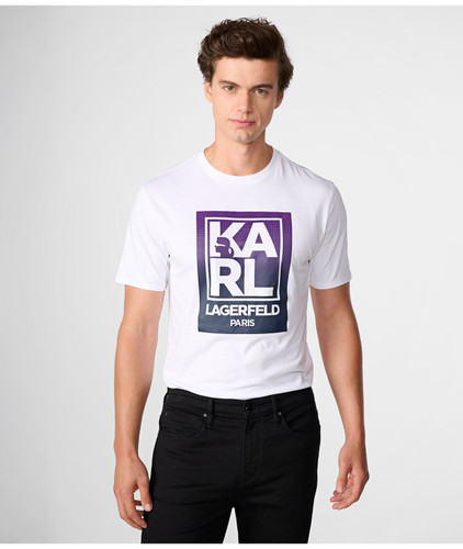 KARL LAGERFELD PARIS Box Logo Tee (@Delhi Studio)