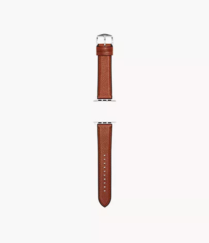 ARMANI EXCHANGE 42Mm/44Mm/45Mm Brown Leather Band For Apple Watch® S420021 Image 1