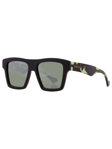 GUCCI Green Square  Men's  Sunglasses (3-4 Weeks Ship)