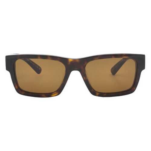 PRADA Brown Rectangular Men's Sunglasses (3-4 Weeks Ship)