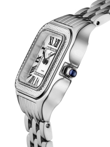 GV2 Milan 27.5Mm Stainless Steel & 0.04 Tcw Diamond Bracelet Watch ONE SIZE Image 2