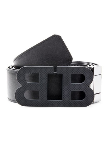 BALLY Logo Leather Reversible Belt HERITAGE RED Image 3