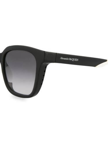 ALEXANDER MCQUEEN 55Mm Square Sunglasses BLACK Image 8