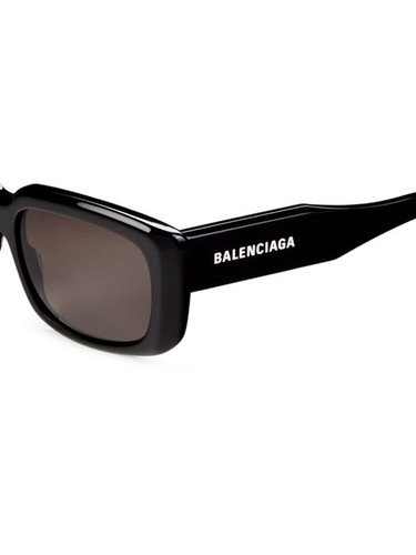 BALENCIAGA 56Mm Rectangle Sunglasses BLACK Image 3