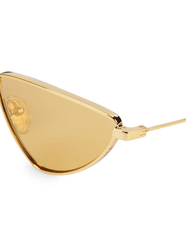 BALENCIAGA 62Mm Cat Eye Sunglasses GOLD Image 6