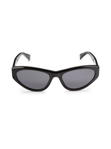 MOSCHINO 56Mm Cat Eye Sunglasses BLACK Image 4
