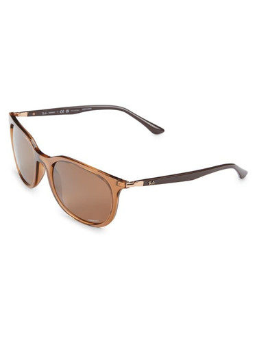 RAY-BAN Rb4386 51Mm Square Sunglasses BROWN Image 2