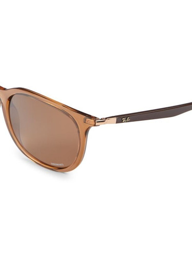 RAY-BAN Rb4386 51Mm Square Sunglasses BROWN Image 3