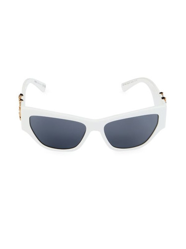 VERSACE 56Mm Square Sport Sunglasses WHITE Image 4