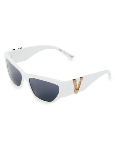 VERSACE 56Mm Square Sport Sunglasses WHITE Image 5