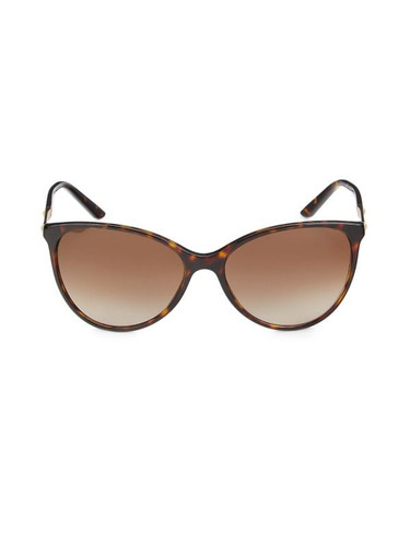 VERSACE 58Mm Cat Eye Sunglasses BROWN Image 4