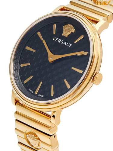 VERSACE 38Mm Ip Goldtone Stainless Steel Bracelet Watch ONE SIZE Image 3