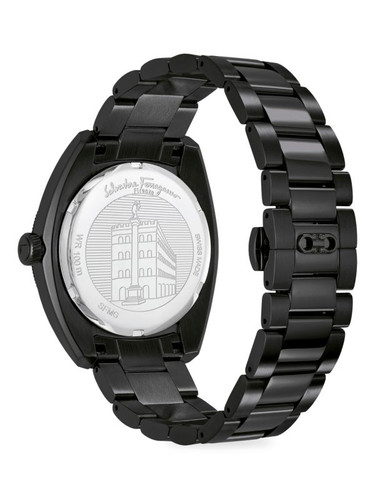 FERRAGAMO Experience 41Mm Black Ip Stainless Steel Bracelet Watch ONE SIZE Image 3
