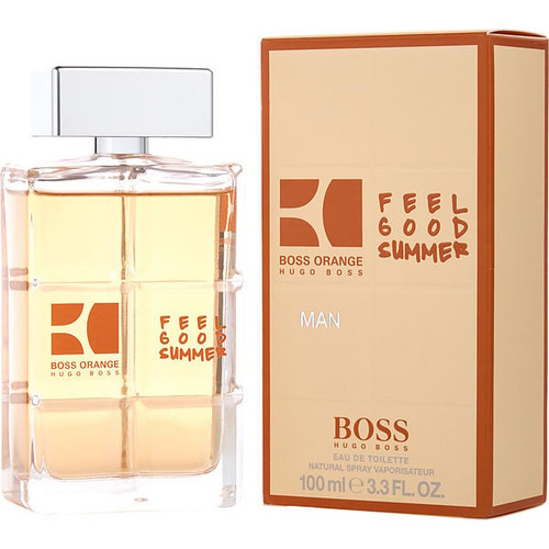 HUGO BOSS Boss Orange Man Feel Good Summer Eau De Toilette Spray 3.3 Oz Image 1