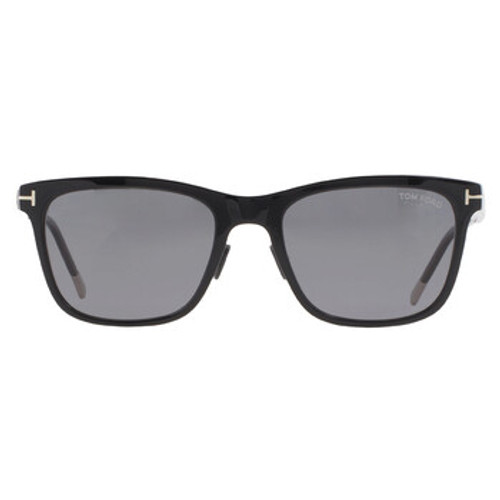 TOM FORD  Polarized Smoke Square Men's Sunglasses (3-4 Weeks Ship)