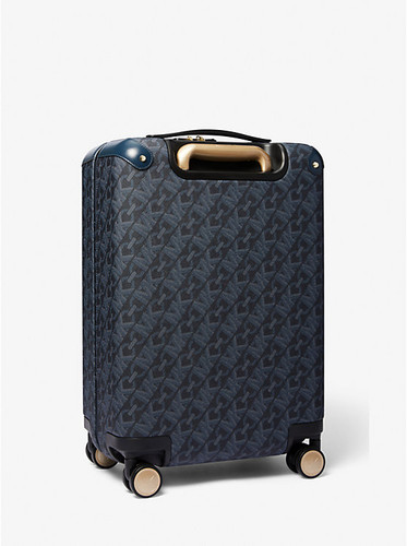 MICHAEL KORS Empire Signature Logo Suitcase ADMRL/PLBLUE Image 3