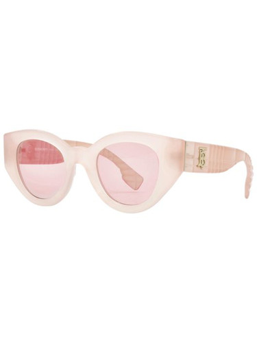 BURBERRY  Meadow Pink Cat Eye Ladies Sunglasses