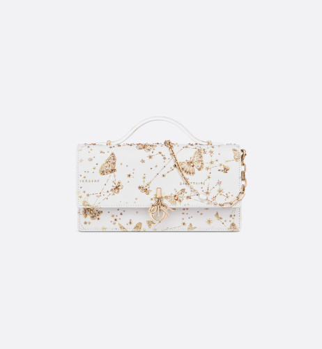 DIOR Mini Miss Bag White And Gold