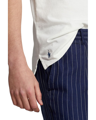 RALPH LAUREN Classic Fit Cotton-Linen Polo Shirt ANTIQUE CREAM Image 3